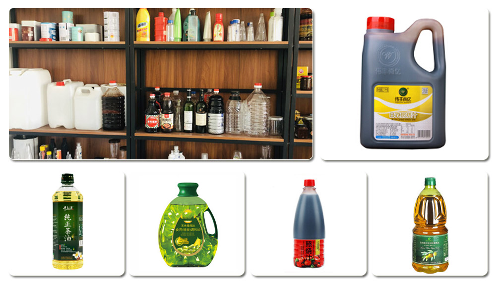 自動(dòng)香油灌裝機(jī)-醬油醋灌裝機(jī)設(shè)備細(xì)節(jié)展示及樣品展示