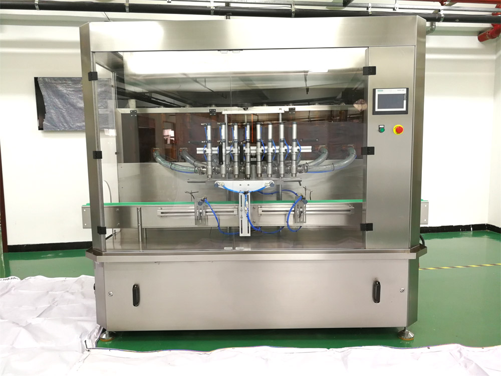 顆粒醬料灌裝機-全自動辣醬灌裝機備實拍圖