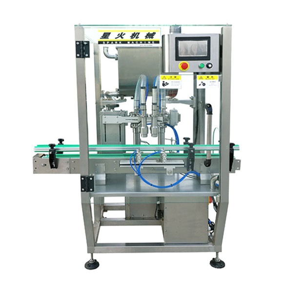 小型瓶裝醬料灌裝機(jī)-定量醬料灌裝機(jī)械