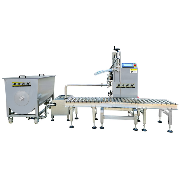 大桶稱重醬料灌裝機(jī)-桶裝醬料灌裝設(shè)備