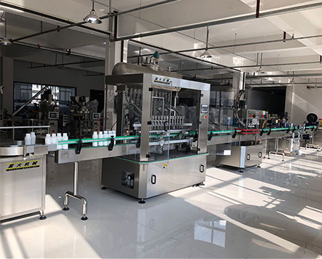 全自動(dòng)十二頭液體灌裝生產(chǎn)線