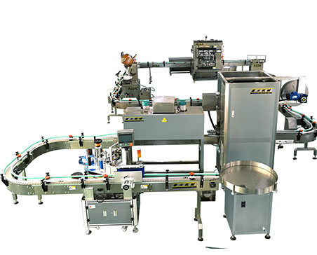 全套大顆粒醬料灌裝生產(chǎn)線,整套自動化大顆粒灌裝流水線