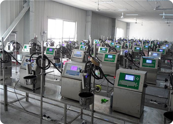 星火公司自動噴碼機廠房實拍圖展示